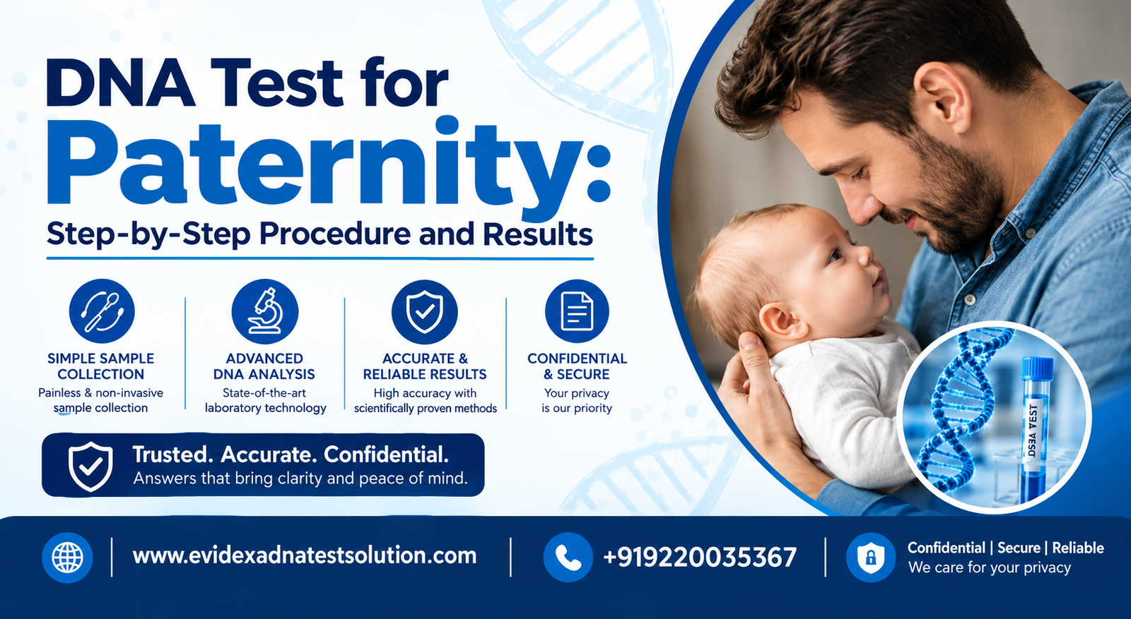 DNA Test for Paternity: Step-by-Step Procedure and Results